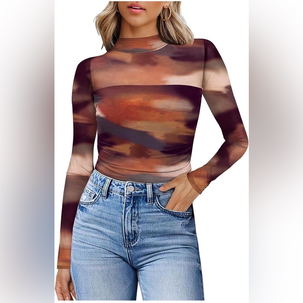 🆕Sexy Mesh Long Sleeve Top